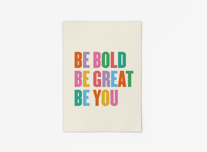 Be Bold