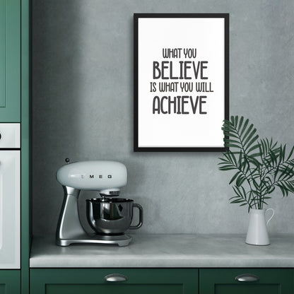 What You Believe